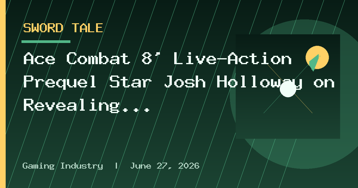 Ace Combat 8’ Live-Action Prequel Star Josh Holloway on Revealing Four-Episode