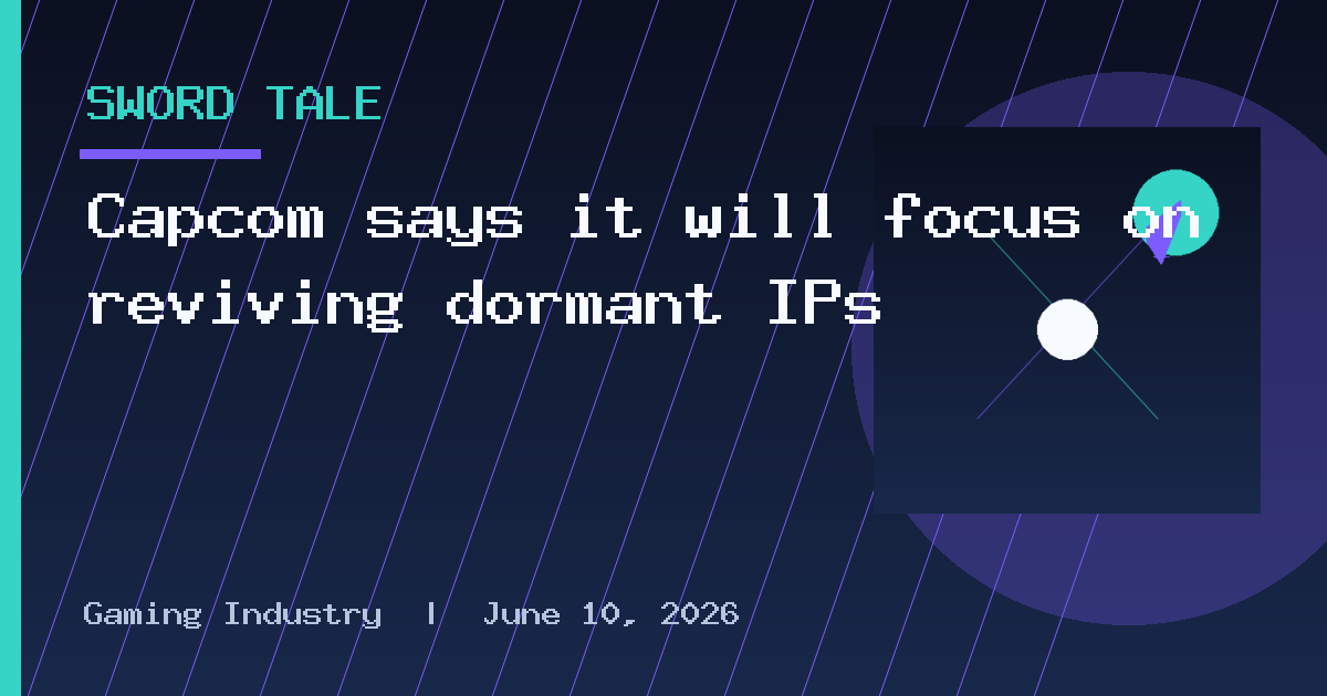Capcom says it will focus on reviving dormant IPs