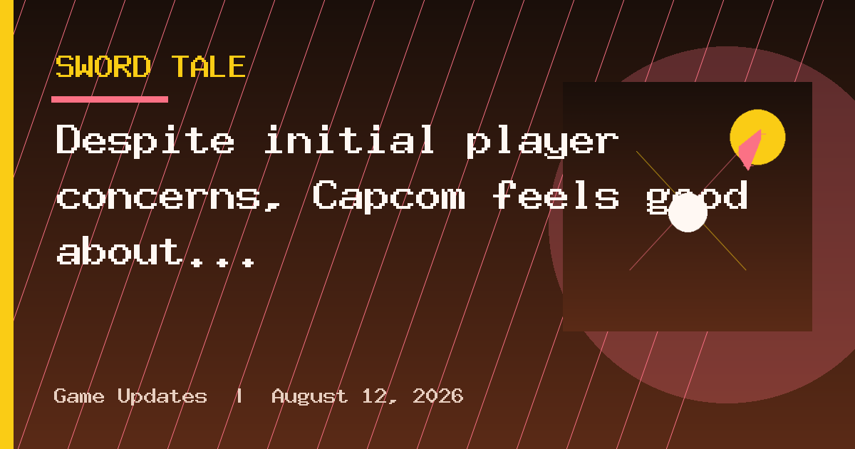 Despite initial player concerns, Capcom feels good about Onimusha: Way
