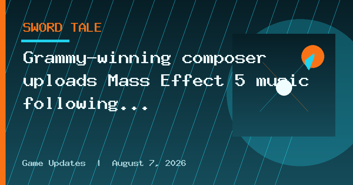 Grammy-winning composer uploads Mass Effect 5 music following cancellation news