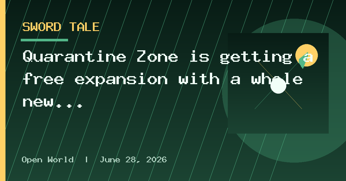 Quarantine Zone is getting a free expansion with a whole new location, and it's